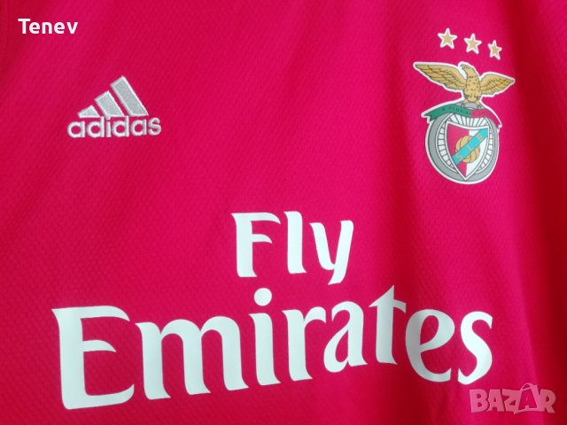 Benfica Adidas Нова Оригинална Футболна Тениска Фланелка Бенфика размер L, снимка 3 - Тениски - 41544749