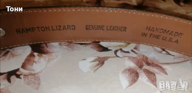 GROOKHORN Оригинал Нов Мъжки Колан от Естествена Кожа 110см. , снимка 3 - Колани - 50954210