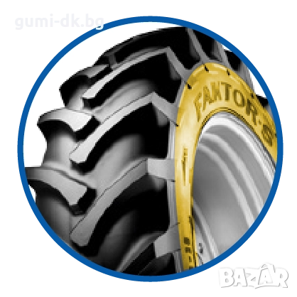 Тракторни гуми 14.9-24 Faktor-S Vredestein , снимка 2 - Гуми и джанти - 51801924