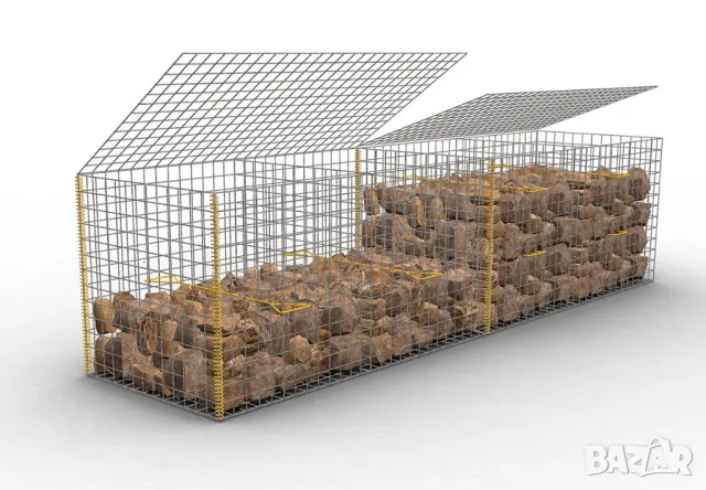 ГАБИОНИ за ПОДПОРНИ стени.. Произвеждаме ЕЛЕКТРО-ЗАВАРЕНИ Габиони --за изграждане на подпорни стени , снимка 9 - Строителни материали - 47530640