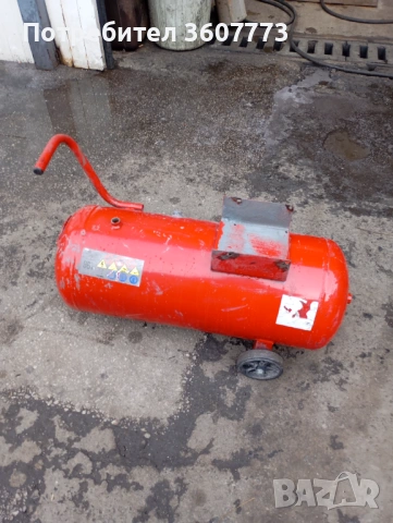 Бутилка за въздух 50 л , 11атмосфери от компресор, снимка 5 - Други инструменти - 53537894