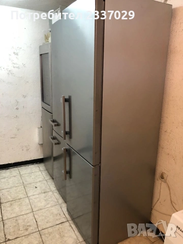 Ком.хладилник:Либхер-Инокс-1год гаранция,тъч скрин дисплей,клас:А+++\шир:60см/вис:2м/дъл:65см,, снимка 3 - Хладилници - 53616498