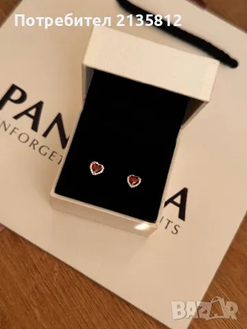 Pandora обеци Пандора , снимка 2 - Обеци - 50424537