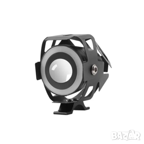 LED проекторен фар за мотоциклет с RGB halo пръстен