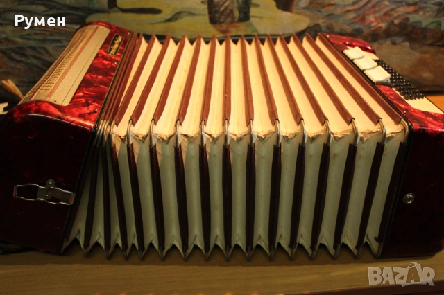 Акордеон „Weltmeister“ - 80 баса, снимка 5 - Акордеони - 53512868
