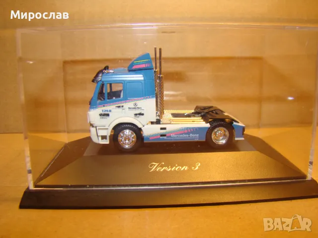 HERPA H0 1/87 MERCEDES BENZ ВЛЕКАЧ КАМИОН МОДЕЛ ИГРАЧКА