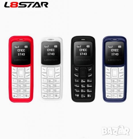 Мини телефон, BM30 Мобилен мини телефон, малък gsm. С промяна, смяна на глас, L8STAR мини телефон 
