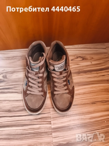 МЪЖКИ КОЖЕНИ СПОРТНИ ОБУВКИ, снимка 4 - Спортни обувки - 52546403