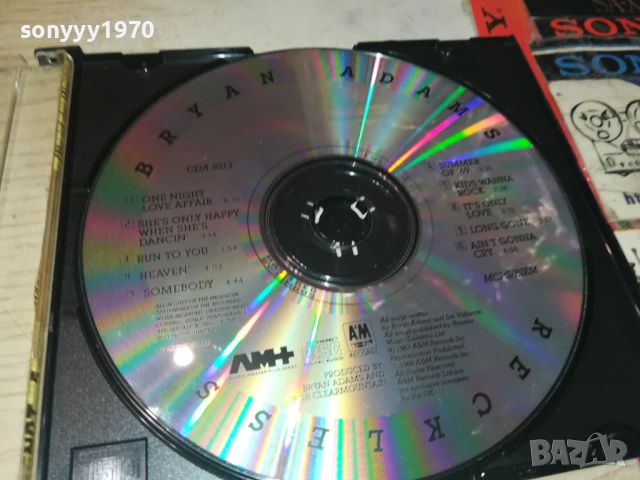 BRYAN ADAMS CD 0808251127, снимка 4 - CD дискове - 51295450