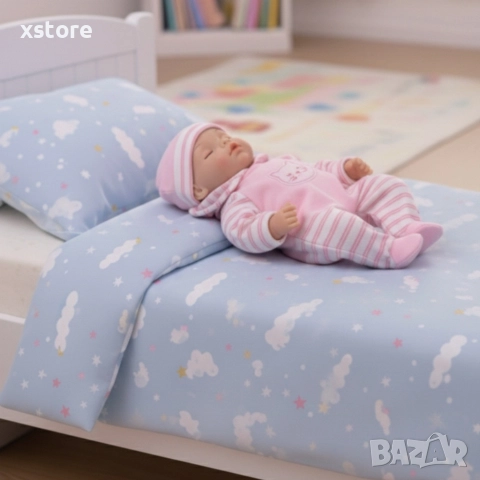 Кукла бебе с мигащи очички и зимни дрехи - Идеалният подарък за вашето дете, снимка 6 - Кукли - 52830753