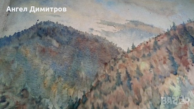 Картина акварел , снимка 5 - Картини - 41665876