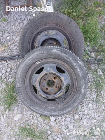 Продавам 2 гуми с джанти 13цола , снимка 3 - Гуми и джанти - 51591349