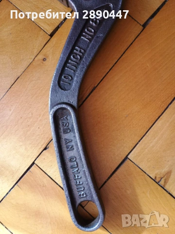 Стар американски раздвижен ключ, снимка 3 - Ключове - 53065377