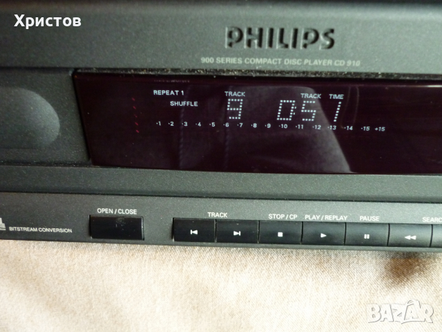 CD PLAYER PHILIPS 910, снимка 5 - Други - 36161782