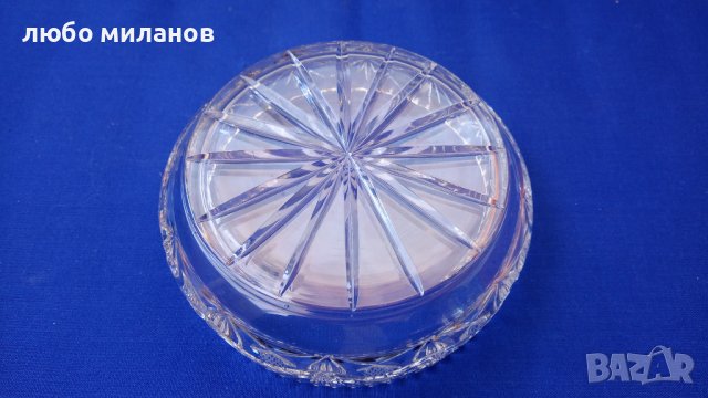 Два кристални съда, различни, снимка 4 - Аксесоари за кухня - 42473406