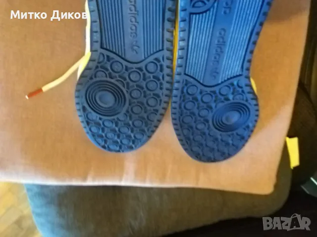 Adidas маркови естествена кожа сникърси маратонки високи  UK 9=5 US 10 №44 стелка 28см нови, снимка 9 - Маратонки - 50170037