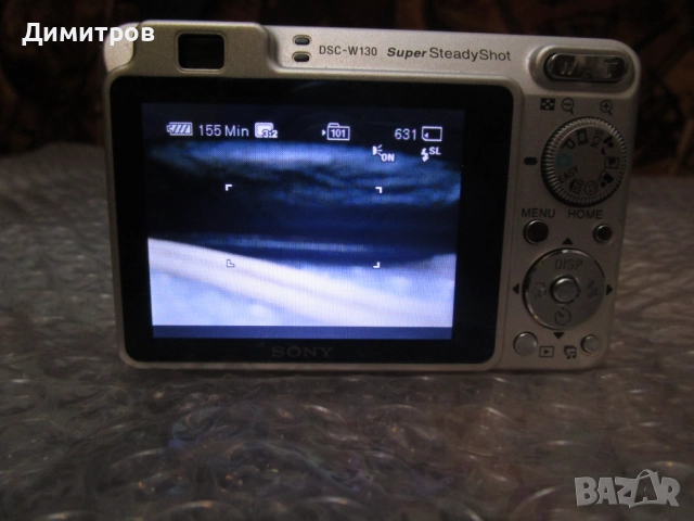 Sony Cybershot DSC W130 8,1MP, снимка 8 - Фотоапарати - 51971059