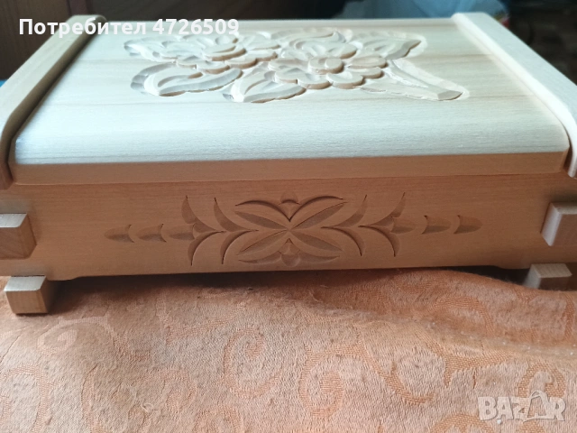 Дървена кутия за бижута , снимка 5 - Други - 53392866