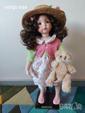 Порцеланова кукла Dianna Effner - Emily , снимка 2 - Колекции - 53131599