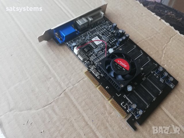 Видео карта NVidia GeForce 4 Manli MX440-8X 64MB DDR 128bit AGP, снимка 4 - Видеокарти - 41358109