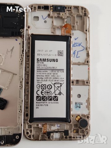 Samsung j3 2017 части Основна платка батерия камера среден борд заден капак звънец вибрация, снимка 3 - Резервни части за телефони - 40343858