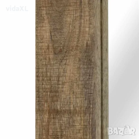 vidaXL Огледало, мангово дърво масив, 50x110 см, снимка 3 - Огледала - 56146417