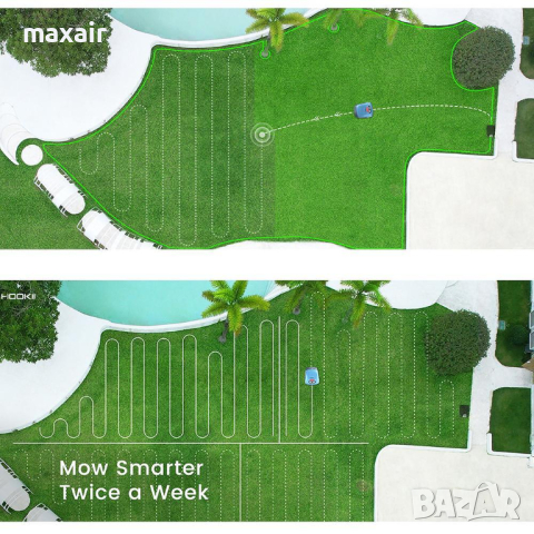 Роботизирана косачка HOOKII Neomow S WiFi + 4G * Безплатна доставка * Гаранция 2 години, снимка 4 - Градинска техника - 44569379