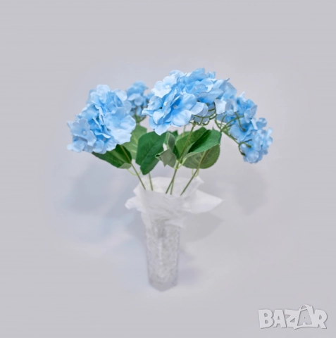 Луксозни букети от изкуствени хортензии – елегантна украса без грижи, снимка 3 - Други стоки за дома - 52137839