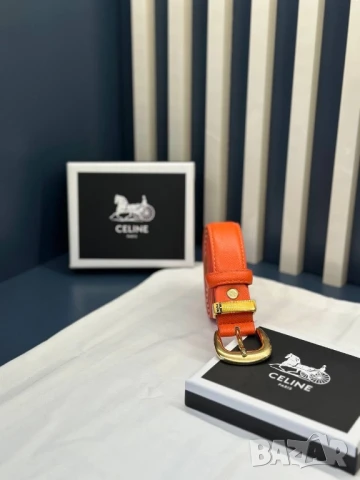 колани от естествена кожа в кутия celine , снимка 2 - Колани - 50342413