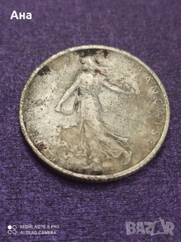 1 франк 1898 сребро

, снимка 1 - Нумизматика и бонистика - 41522946