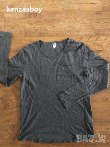 g-star dider htr jersey relaxed  - страхотна мъжка блуза КАТО НОВА, снимка 5 - Блузи - 42318444