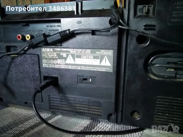 AIWA CA W80E , снимка 5 - Радиокасетофони, транзистори - 51074482