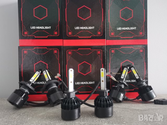 LED крушки за фарове, H1 H7 H4, снимка 2 - Аксесоари и консумативи - 41425554