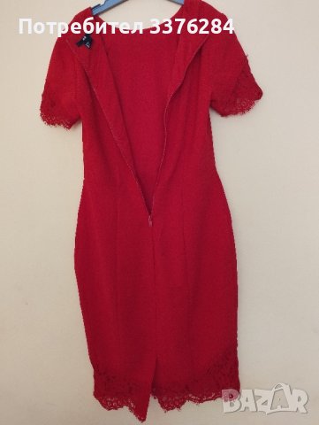 Червена рокля H & M, снимка 7 - Рокли - 41895551
