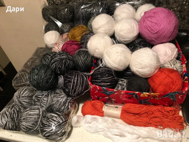 Продавам прежда-около 5 килограма