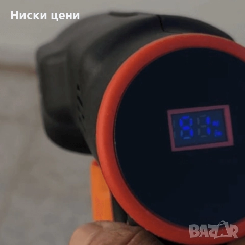 Акумулаторна водоструйка 24V – Пистолет за миене с LCD дисплей и 6 режима, снимка 7 - Парочистачки и Водоструйки - 52454307