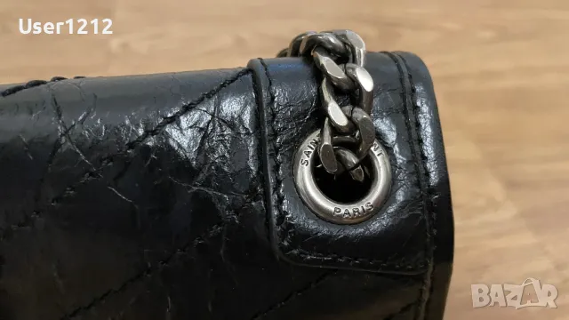 YSL дамска чанта естествен лак , снимка 6 - Чанти - 47953063