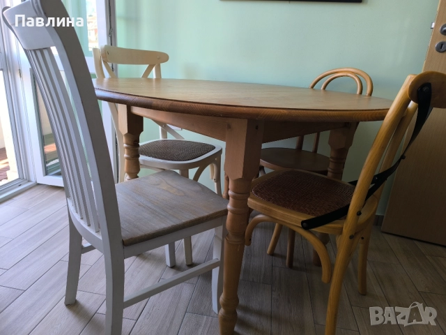 Трапезна маса с 4 стола