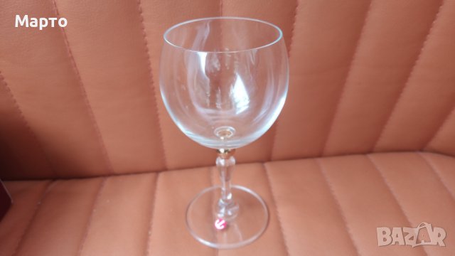 Две кристални чаши Бохемия, комплект в кутия подаръчна , снимка 6 - Чаши - 42079964
