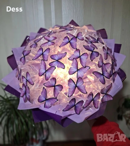 🦋✨ Букет „Полет от пеперуди“ – нежност, уловена в миг! ✨🦋, снимка 14 - Романтични подаръци - 51374694