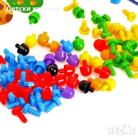 Комплект мозайка с маса и пъзел 5в1, с отвертка и аксесоари , снимка 3 - Образователни игри - 52624038