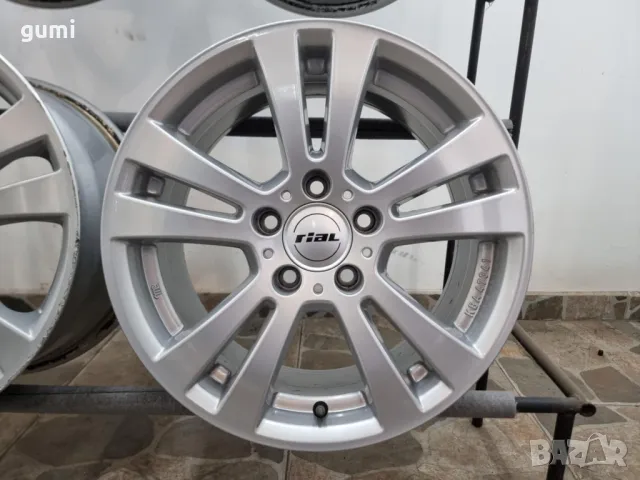 4бр 16ски джанти RIAL за  MERCEDES, AUDI, VW  5х112мм , снимка 4 - Гуми и джанти - 49503553