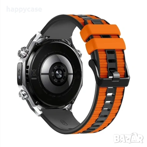 DOUBLE Силиконова каишка Huawei Watch GT6 Pro 5 GT5 Pro 4 GT4 GT3 GT2, снимка 10 - Каишки за часовници - 53840940