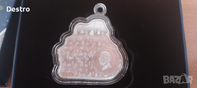 Лимитирана сребърна монета от 1oz, снимка 2 - Нумизматика и бонистика - 53282496