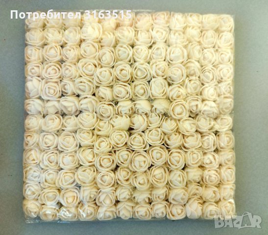 Рози фоам 2см, снимка 3 - Изкуствени цветя - 33945324