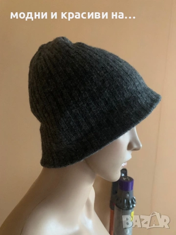 Зимни шапки естествени материи H&M, снимка 12 - Шапки - 53056997