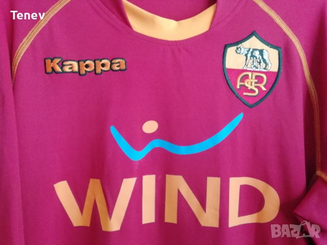 AS Roma Aquilani подписана нова оригинална тениска футболна фланелка Рома Акуилани автограф Kappa , снимка 4 - Тениски - 41497498
