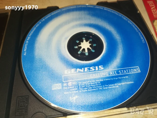 GENESIS CD 0808250958, снимка 2 - CD дискове - 51294193