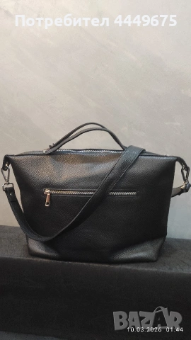 Нова дамска чанта от естествена телешка кожа, снимка 10 - Чанти - 53775703