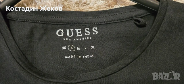 Дамска оригинална блузка. Като нова. GUESS , снимка 4 - Тениски - 53828001